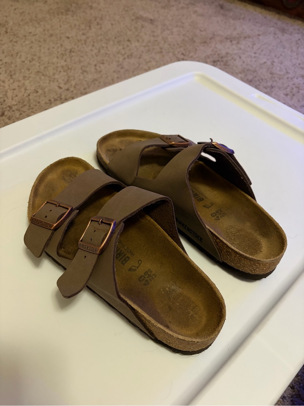 Birkenstock Arizona Two-Strap Sandal - Mocha Brown